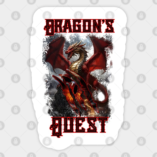 Dragon Quest Sticker by Rebirth Designs